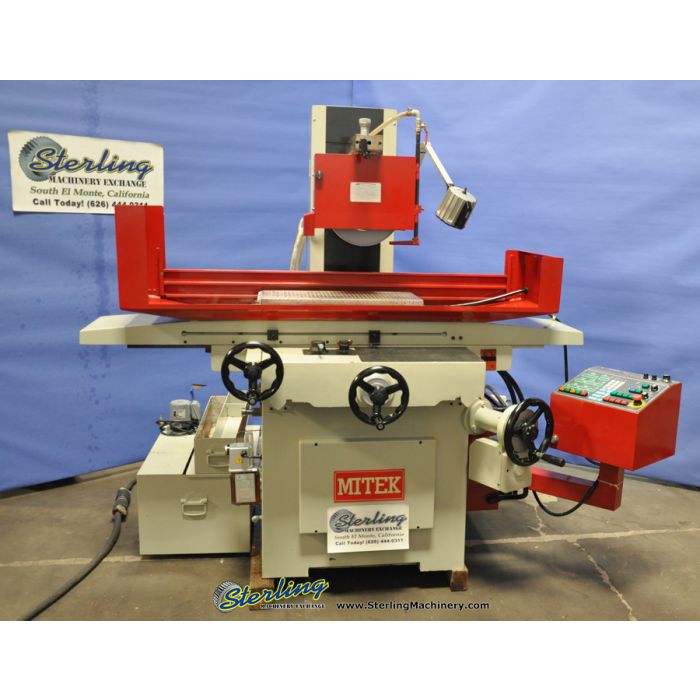 For Sale 12" x 24" Used Mitek Automatic (3 Axis) Surface Grinder, Mdl