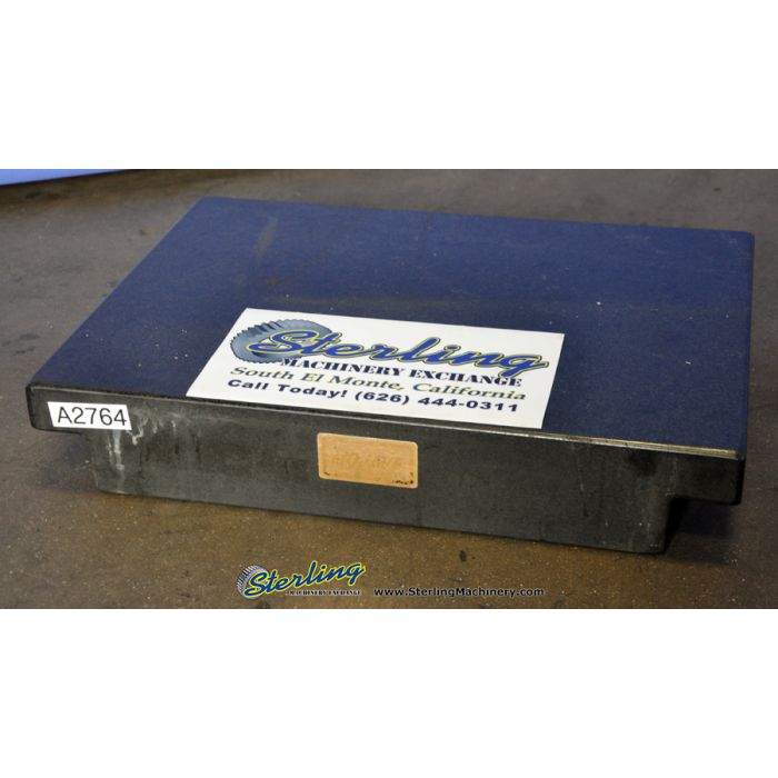 For Sale 24" x 18" x 4" Used Granite Two Ledge Surface Plate Grade B