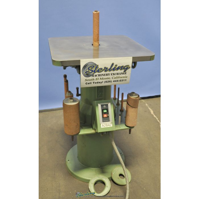 For Sale 3/4" x 9" Used Max Oscillating Spindle Wood Sander, Mdl