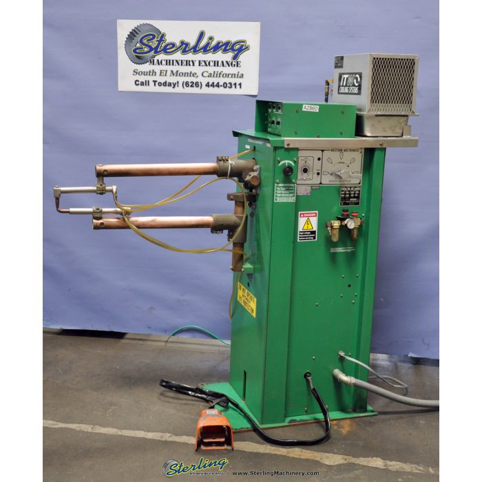 For Sale 30 KVA x 24" Used Western Arctronics Spot Welder, Mdl. 30 KVA