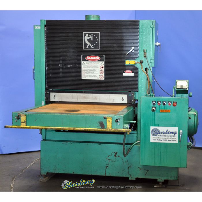 Used timesaver wide belt sander deals