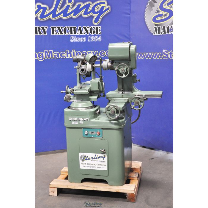 For Sale 12" x 6" Used Cincinnati Monoset Cutter & Tool Grinder With