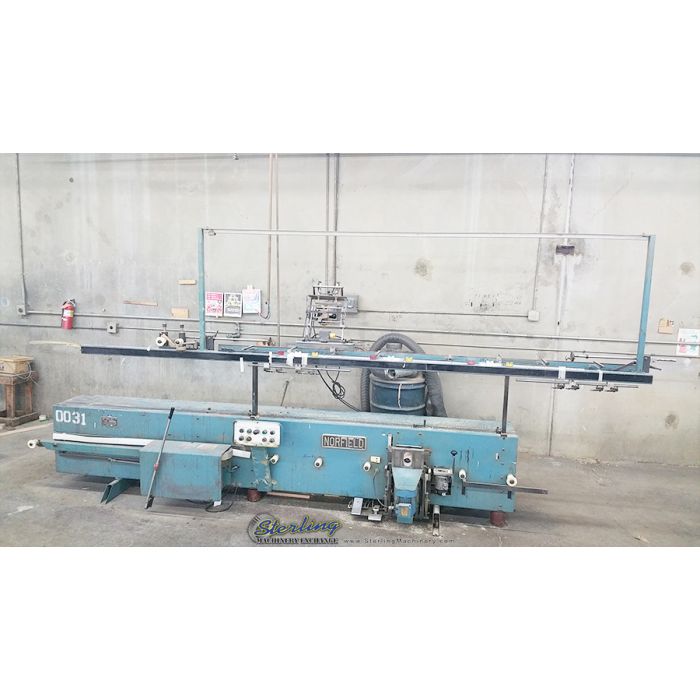 For Sale 4' x 9' Used Norfield Magnum Door & Jamb Machine, Mdl. E