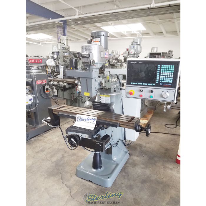 For Sale 9" x 48" Used Bridgeport (Hardinge) MANUAL "CNC NON