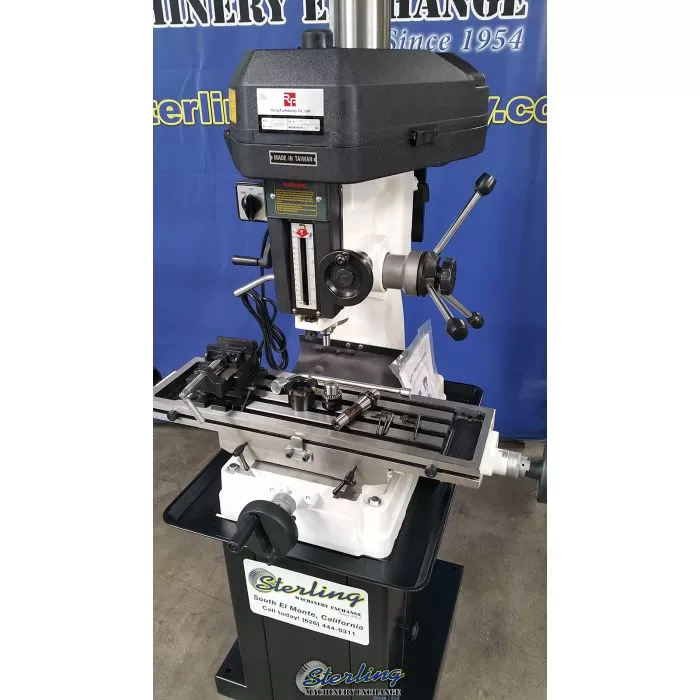 New 8 x 28 Drills Floor Type heavy Duty Milling Machines Vertical bridgeport Type Machine RF31T SMRF31T Sterling Machinery