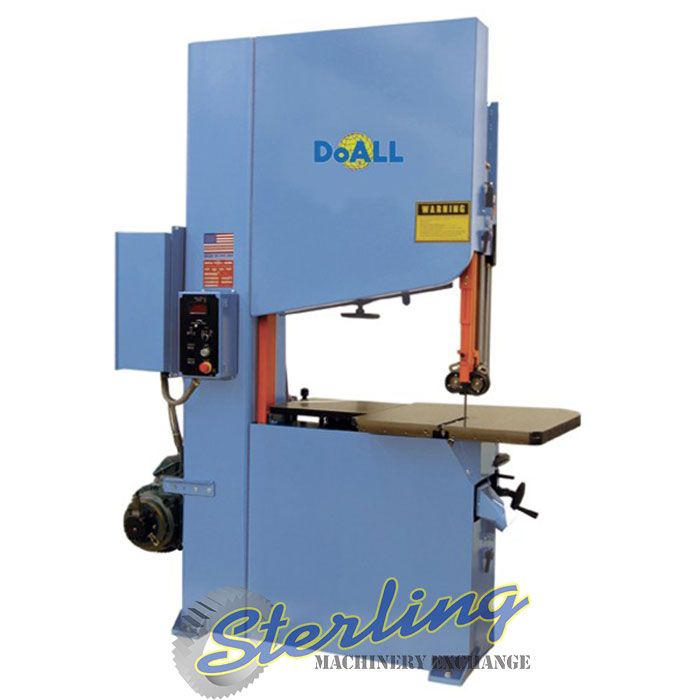 For Sale 36" Brand New DoALL Zephyrs (High Velocity) Vertical Bandsaw