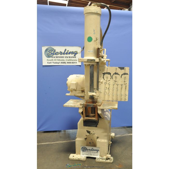 For Sale 60 Ton x 20" Used Greenerd Hydraulic Arbor Press, Mdl. H60