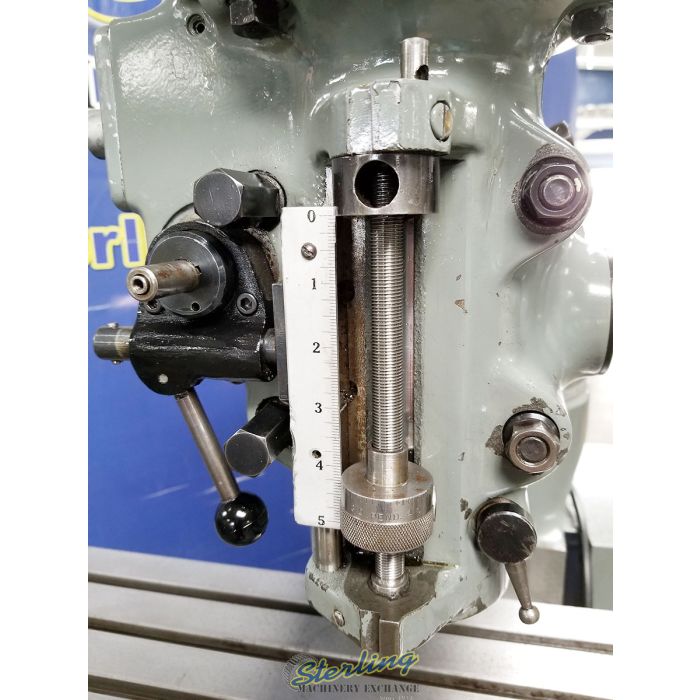 For Sale 9" x 48" Used Bridgeport (Variable Speed) Vertical Milling