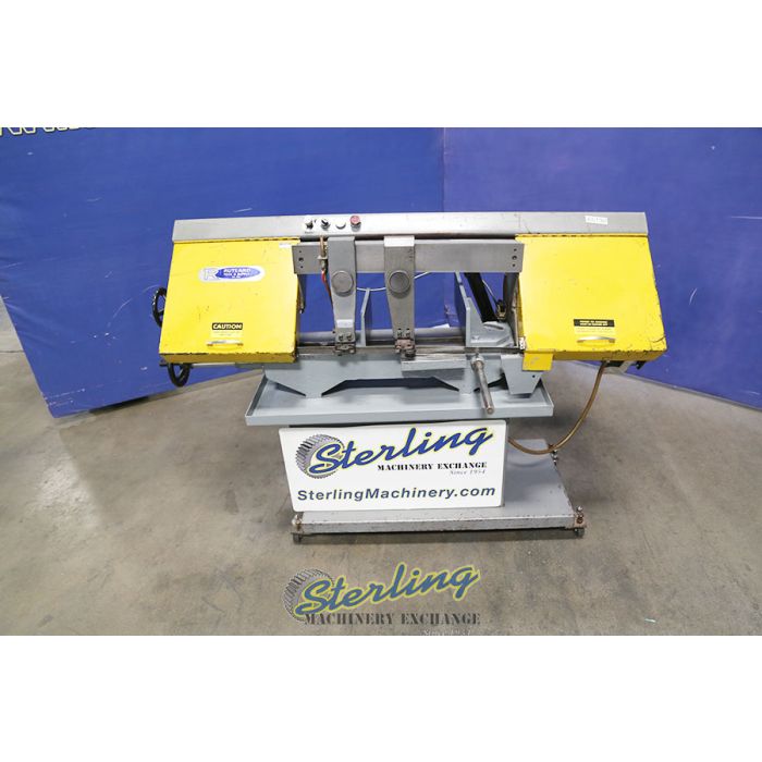 For Sale 8" x 16" Used Portable Rutland Bandsaw with Casters, Mdl