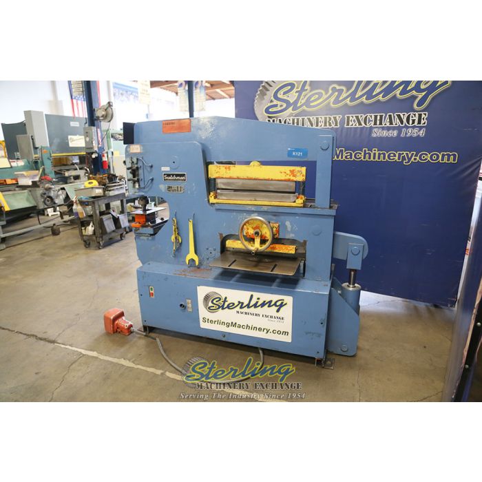 For Sale 90 TON Used Scotchman Hydraulic Ironworker Heavy Duty USA