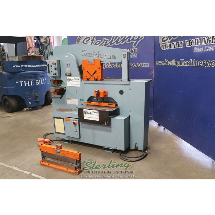 For Sale 120 Ton Used Scotchman Hydraulic Ironworker (Made In America