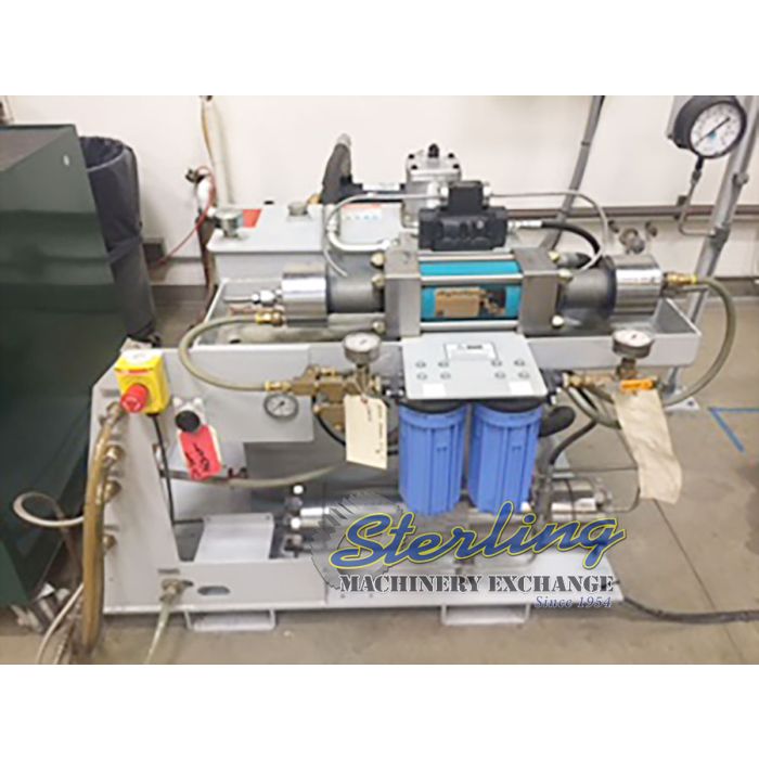 For Sale 4' x 4' Used Flow CNC Water Jet Cutting System, Mdl. M21313b
