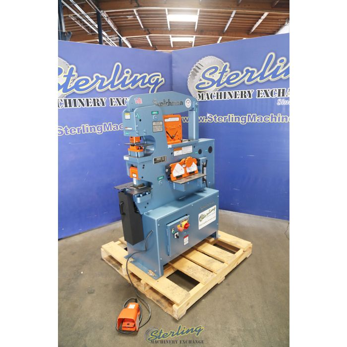 For Sale 50 Ton Brand New Scotchman Hydraulic Ironworker With Built In