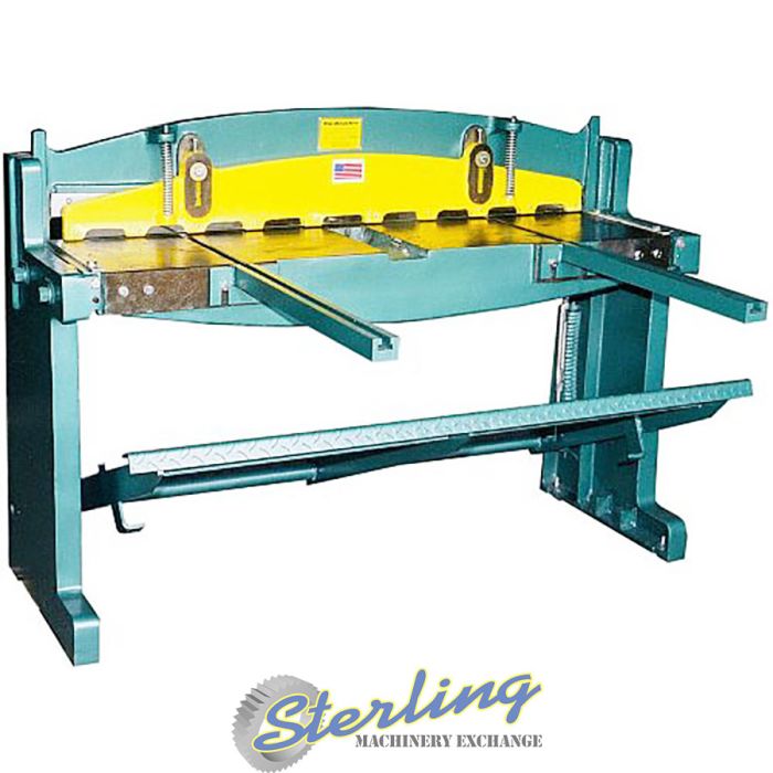 For Sale 16 Ga. x 4' New Tin Knocker Foot Shear, Mdl. TK1652, (2