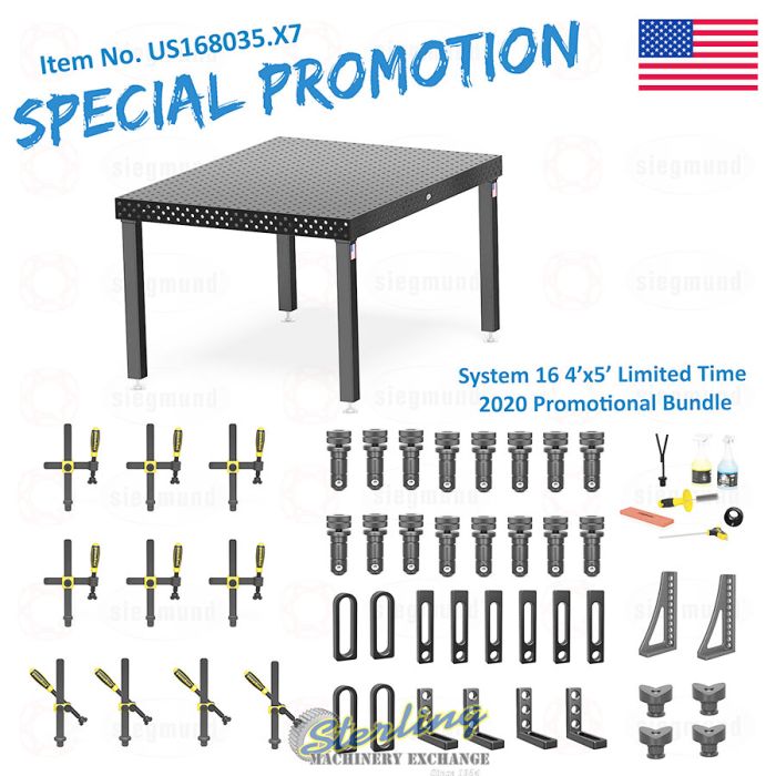Unfavorable evening pardon For Sale: 5' x 10' Brand New Siegmund Imperial Series Welding Table with Plasma Nitration, Mdl. US168035.X7, Plasma Nitration, Standard Siegmund Legs, Metric Scaling on the Surface, Construction Reinforced with Ribbing, US160610.N Unfavorable evening pardon For Sale: 5' x 10' Brand New Siegmund Imperial Series Welding Table with Plasma Nitration, Mdl. US168035.X7, Plasma Nitration, Standard Siegmund Legs, Metric Scaling on the Surface, Construction Reinforced with Ribbing, US160610.N