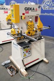 New-Geka-Brand New Geka Single Cylinder Hydraulic Ironworker-BENDICROP 50-SMBENDICROP50-01