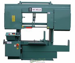 New-W.F. Wells-Brand New W.F. Wells Semi-Automatic Horizontal Twin Post Band Saw -H-2024-1-SMH20241-01