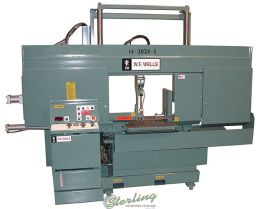 New-W.F. Wells-Brand New W.F. Wells Hydraulic Semi-Automatc Horizontal Band Saw-H-2024-3-SMH20243-01