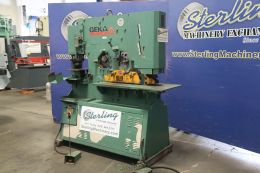 Used-Geka-Used Geka Hydraulic Dual Operation Ironworker Heavy Duty Fabricator (Over $3,500 in new parts!)-Hyd 100-A7328-01