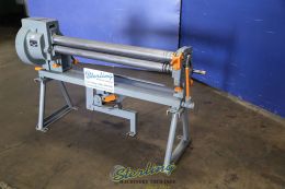 Used-PECK STOW & WILCOX-Used Peck Stow and Wilcox Manual Plate Slip Roll-381-D-A7471-01