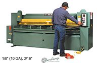 New-Betenbender-Brand New Betenbender Hydraulic Low Profile Power Squaring Shears-8' - 125-SM8125-01