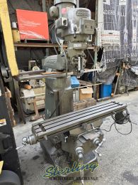 Used-BRIDGEPORT-Used Bridgeport/Hardinge Vertical Milling Machine (American Made) Step Pulley-SERIES 1-A7874-01