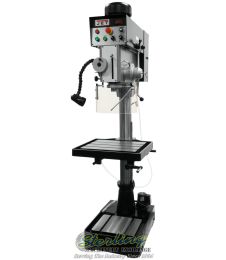 New-Jet-Brand New Jet EVS Drill Press with Forward & Reverse Tapping Capability-JDP-20EVST-460-JT9-354226-SMJDP20EVST460-01