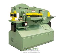 New-PIRANHA-Brand New Piranha Hydraulic Ironworker-P-140-SMP140-01