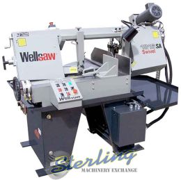 New-Wellsaw-Brand New Wellsaw Horizontal Semi-Automatic (Swivel Head) Bandsaw-1316S-SA-SM1316SSA-01