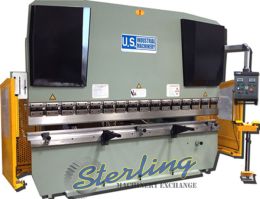 New-U.S. Industrial-Brand New U.S. Industrial Hydraulic Press Brake with Front Operated Power Back Gauge & Power Ram Adjust-USHB88-8HM-SMUSHB888C-01