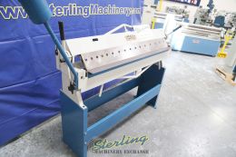 New-Baileigh-Brand New Baileigh Manually Operated Box & Pan (Finger) Brake-BB-4816E-BA9-1000475-SMBB4816E-01
