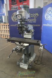 Used-BRIDGEPORT-Used Bridgeport Variable Speed Vertical Milling Machine (Guaranteed Machine)-SERIES 1-A7744-01