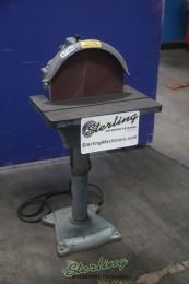 Used-APEX-Used Apex Pedestal Disc Sander-16-S-A7784-01