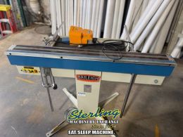 Used-Baileigh-Used Baileigh Manually Operated Magnetic Sheet Metal Brake-BB-4816M-BA9-1000490-C5293-01