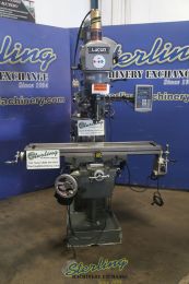 Used-Lagun-Used Lagun Vertical Milling Machine With Variable Speed Head-FTV-2S-PR1023-01