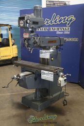 Used-Lagun-Used Lagun Vertical Milling Machine With Variable Speed Head-FTV-2S-PR1034-01