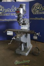 Used-BRIDGEPORT-Used Bridgeport Vertical Milling Machine (American Made) Variable Speed Head-SERIES 1-PR1037-01