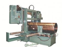 New-W.F. Wells-Brand New W.F. Wells CNC Fully Automatic with Shuttle Type Barfeed, 6┬░ Cant, Horizontal Twin Post Band Saw-B-25-2CA3-CNC 6° CANT-SMB252CA3CNC6-01