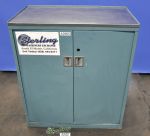 Used-Used Heavy Duty Parts Cabinet With Swing Out Drawers-A3008-01