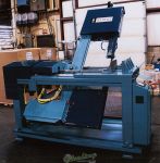New-W.F. Wells-Brand New W.F. Wells Semi-Automatic Electrical Vertical Tilting Dual Direction 60┬░ Miter Capability Band Saw-EVM-2030-6-SMEVM20306-01
