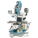 New-Baileigh-Brand New Baileigh Variable Speed Vertical Milling Machine (Inverter Head) With 2 Axis Dro and X/Y/Z Power Feeds-VM-949-1-BA9-1008232-SMVM9491-01