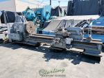 Used-POREBA-Used Poreba Heavy Duty Gap Bed Engine Lathe-TR100-B1-A4749-01