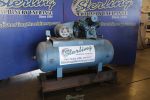 Used-Hill Brothers-Used Hill Bros. & Co. Air Compressor with Horizontal Tank---A6882-01