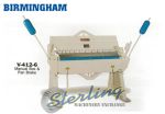 New-Birmingham-Brand New Birmingham Box & Pan Manual Finger Brake-V-412-6-SMV4126-01