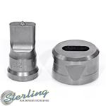 edwards - oblong punch & die set tooling with key-way (various sizes available)