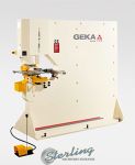 New-Geka-Brand New Geka Puma Series Hydraulic Ironworker Single End Punch with 5 Power Settings -PUMA 110S-SMPUMA110S-01