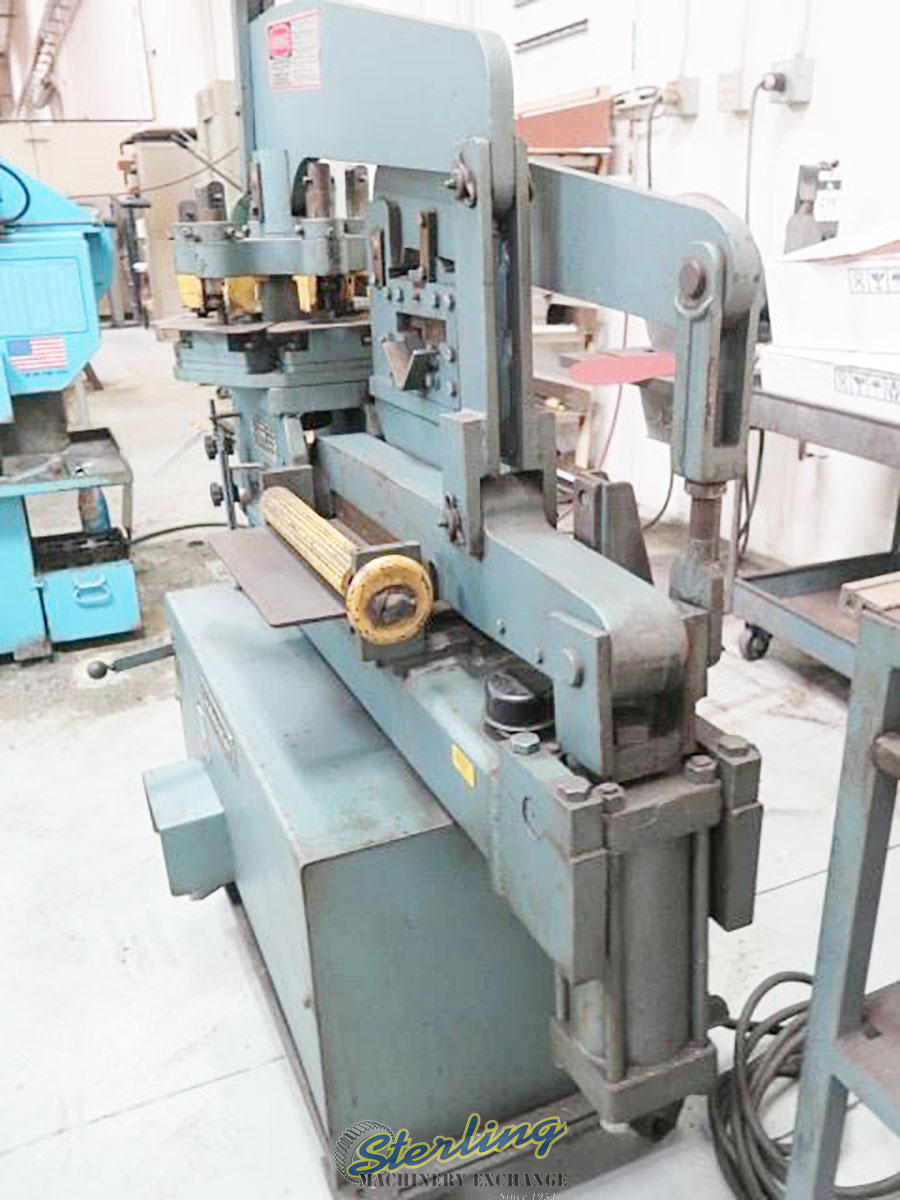 Used Scotchman Mechanical Ironworker (WITH 6 STATION TURRET HEAD