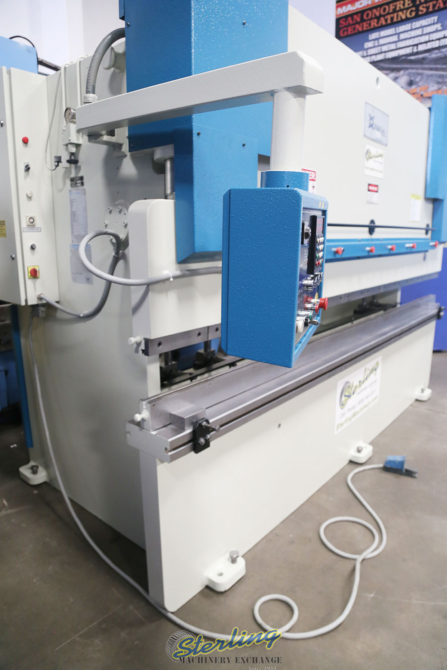 For Sale 220 Ton x 12' Used PrimeLine Hydraulic Press Brake With NC Ram and Backgauge , Mdl