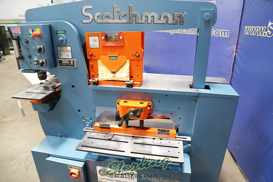 brand new scotchman hydraulic iron worker 6509-24M