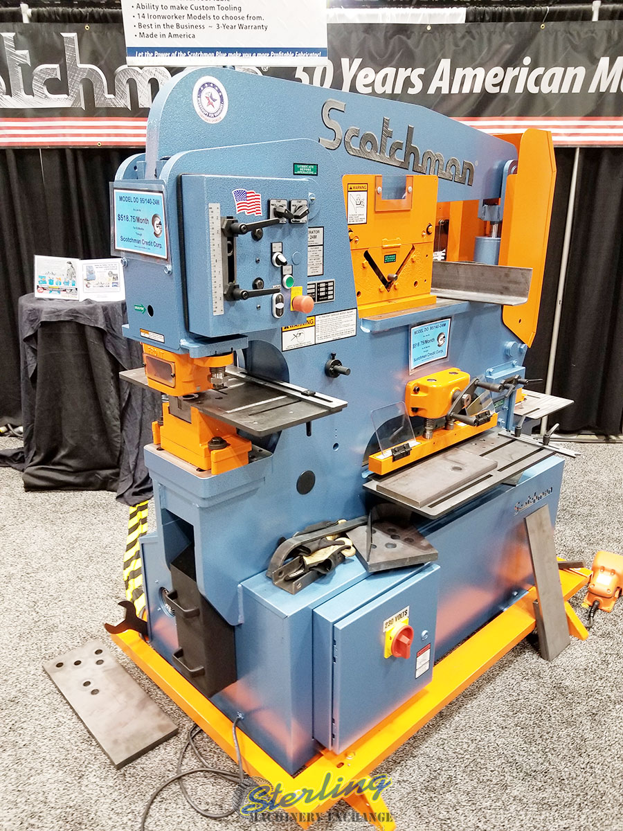 Brand New Scotchman Dual Operator Ironworker Sterling Machinery